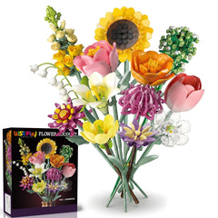 WisePlay Flower Bouquet assembly shows a vivid, long-lasting centerpiece idea.