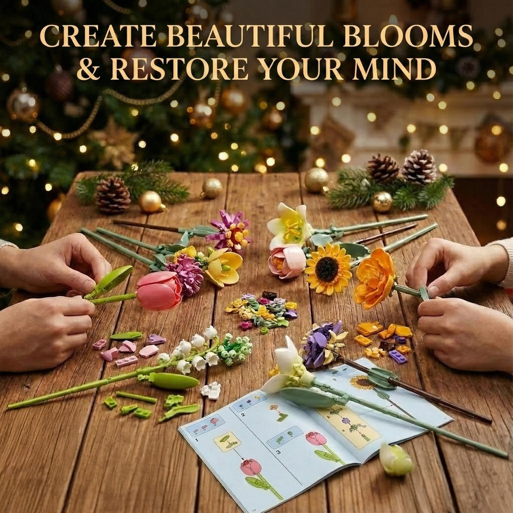 WisePlay Tulip Bloom and Leaf captures natural curves for elegant display.