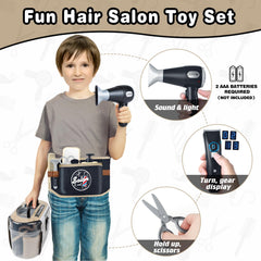 WishaLife hairdryer with light adds realistic, immersive salon play.