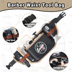 WishaLife storage box keeps all barber tools neatly stored.