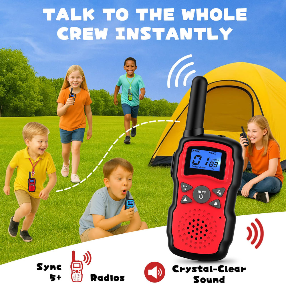 Built-in flashlight for low-light outdoor activities