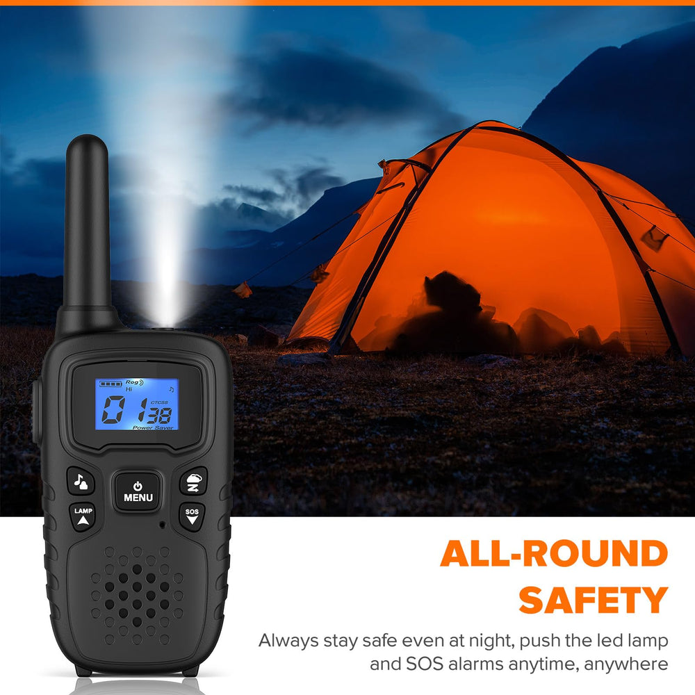 Wishouse M9 walkie talkies make a thoughtful gift for outdoor enthusiasts.