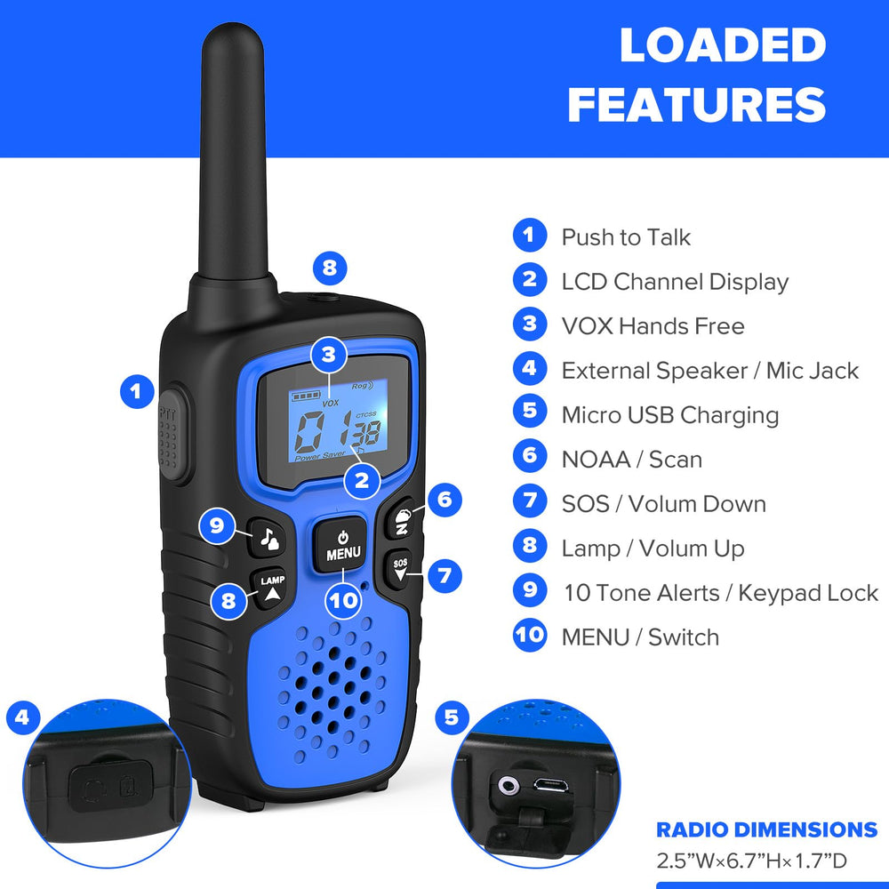 Wishouse included batteries and manual, everything you need right away.