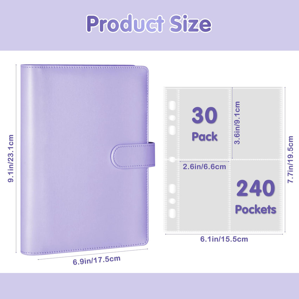 WITHYU magnetic buckle closure keeps cards secure during transport.