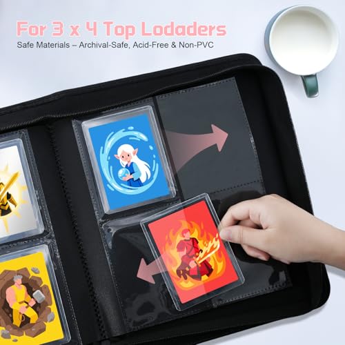 WITHYU zippered closure protects cards during travel and transport