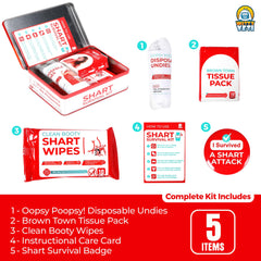 Witty Yeti disposable underwear for on-the-go practicality and surprise laughs.