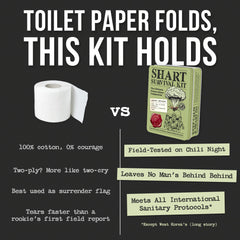 Witty Yeti non-alcoholic wipes included for quick refresh.