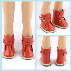 Wiydsha 18 inch doll clogs for easy on-and-off style