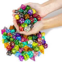 Wiz Dice Series II dice-tower-ready set for fast, dramatic game rolls