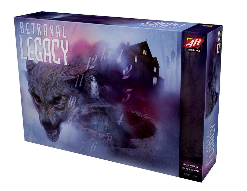 Wizards of the Coast Betrayal Legacy cover art inviting players into a mysterious mansion
