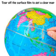 Wizdar desk or classroom decor globe for study and display.