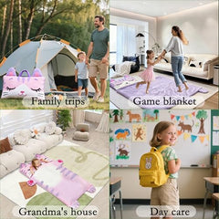 Wizland sleeping bag open layout ready for warm naptime