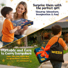 Compact storage bag for the Wizzly Fort Kit makes travel easy.