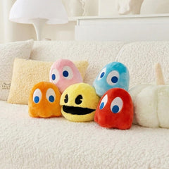 WjcnPac-Man ghost Green 6-inch plush ideal for gifts and display