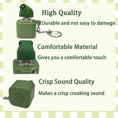 WJOVK rechargeable frog fidget toy with long-lasting battery life.