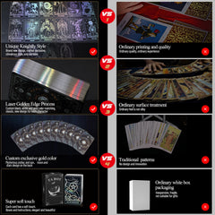 WJPC mystic eye back design adds intrigue during readings.