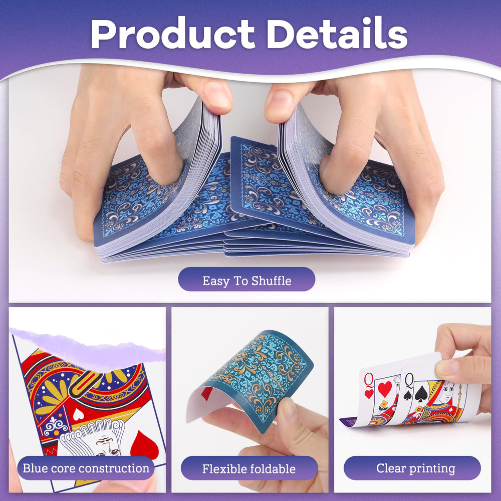 Wkchxd blue-core cardstock ensures durability and long use