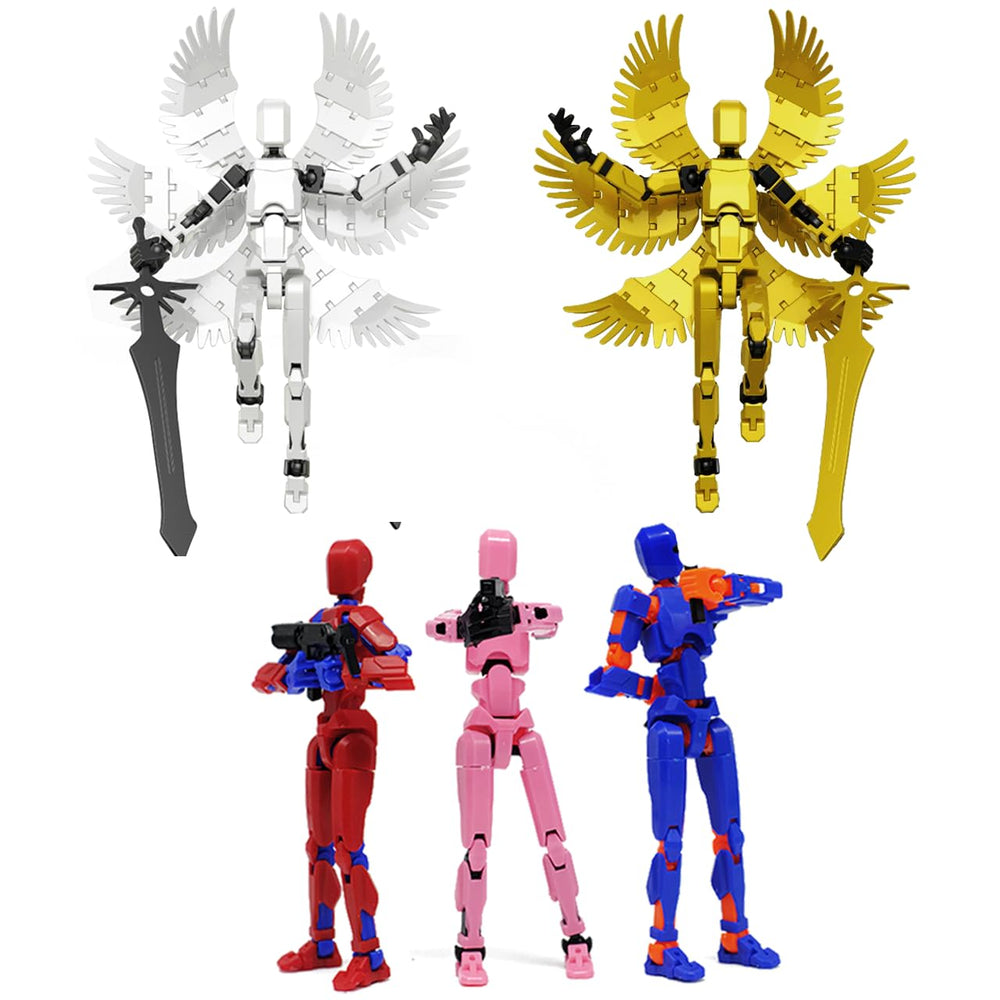 WKSBBTS T13 white-angle figure for dynamic display and poseable play.