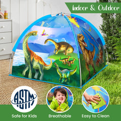 W&O Easy setup and cleanup make Dino Paradise a practical play space