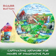 W&O Dinosaur Discovery Tent e-booklet included for extra learning