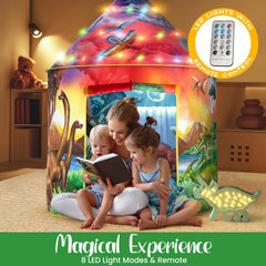 W&O Dinosaur Discovery tent spacious interior for shared adventures