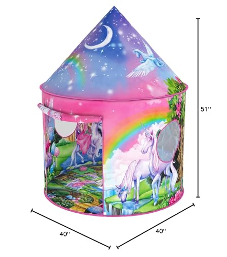 W&O Unicorn tent is portable and easy to store after use.