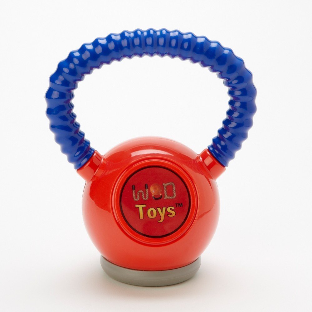 WOD Toys Kettle Kid red side view enables easy grip for small hands
