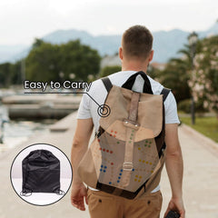 WodGod Marble Board Game portable bag keeps everything organized on the go.