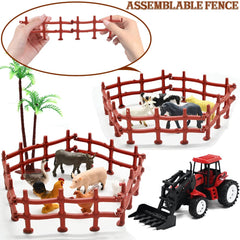WODMAZ farm fence components help build engaging play scenes and spatial awareness.