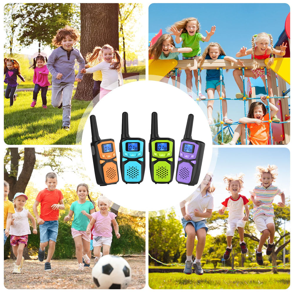 WokTok kids walkie talkie ergonomic design for small hands