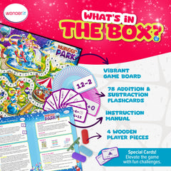 WONDER IT Number Park kids learning at home with engaging math challenges.