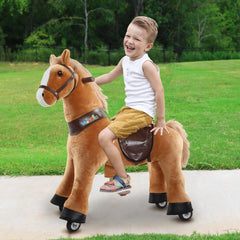 WondeRides ride-on horse indoor outdoor use across different surfaces