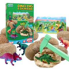 WONDERY KIDS Wow in The World dino dig egg for hands-on discovery and curiosity