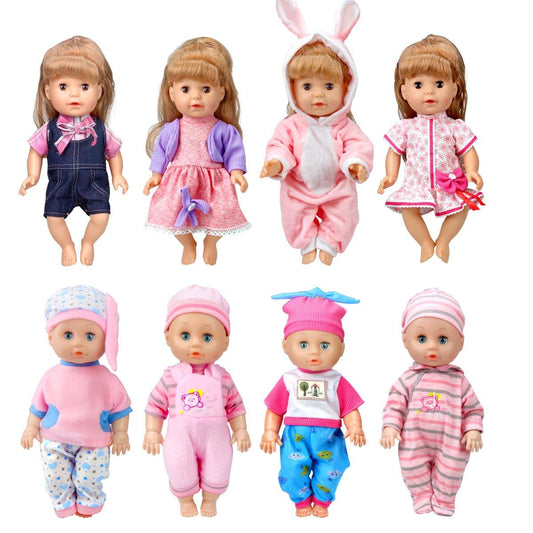 WONDOLL 8-piece Alive doll clothes for 12-inch dolls ready for imaginative play.