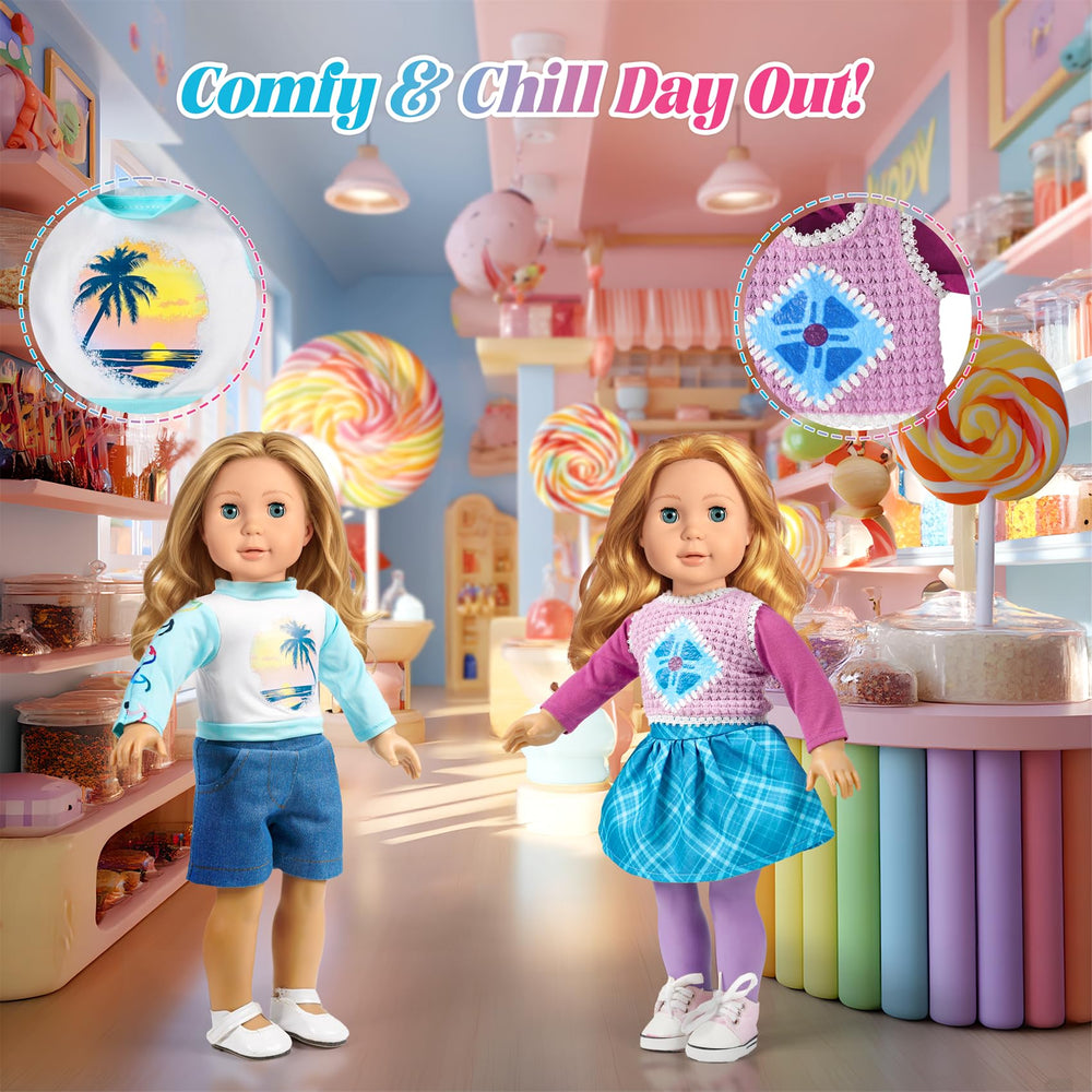 WONDOLL double-layer tulle skirts add volume for dramatic dress-up.