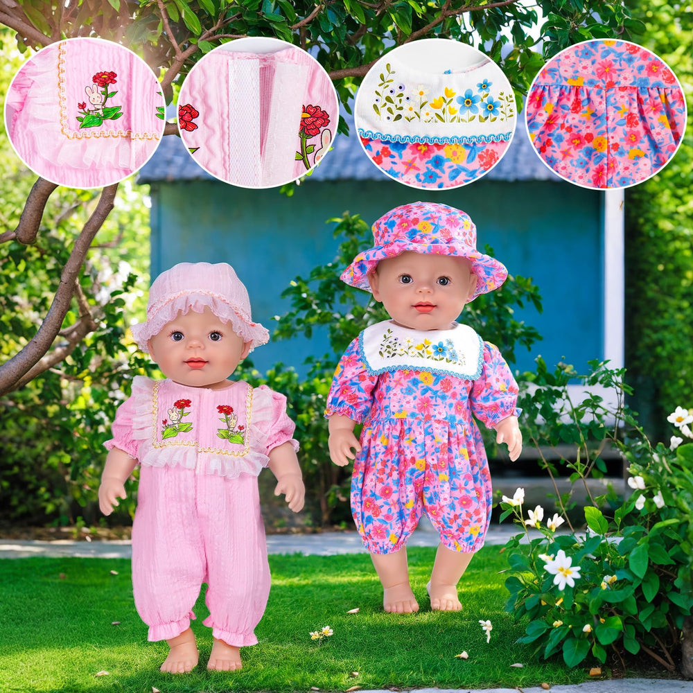 WONDOLL durable elastic and Velcro dress construction for secure fit.