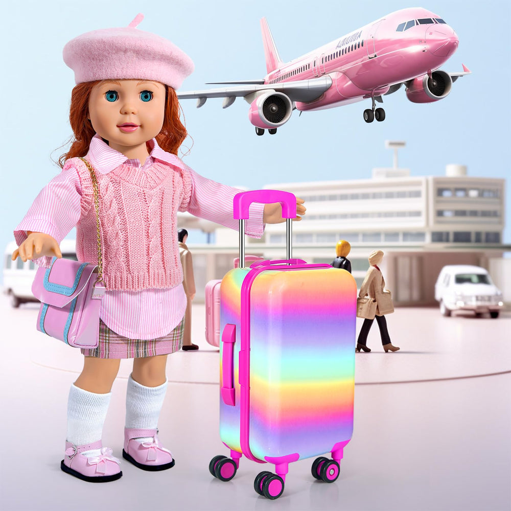 WONDOLL passport and air tickets for travel roleplay