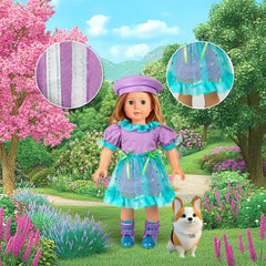 WONDOLL travel documents set with passport and tickets fuels realistic storytelling.