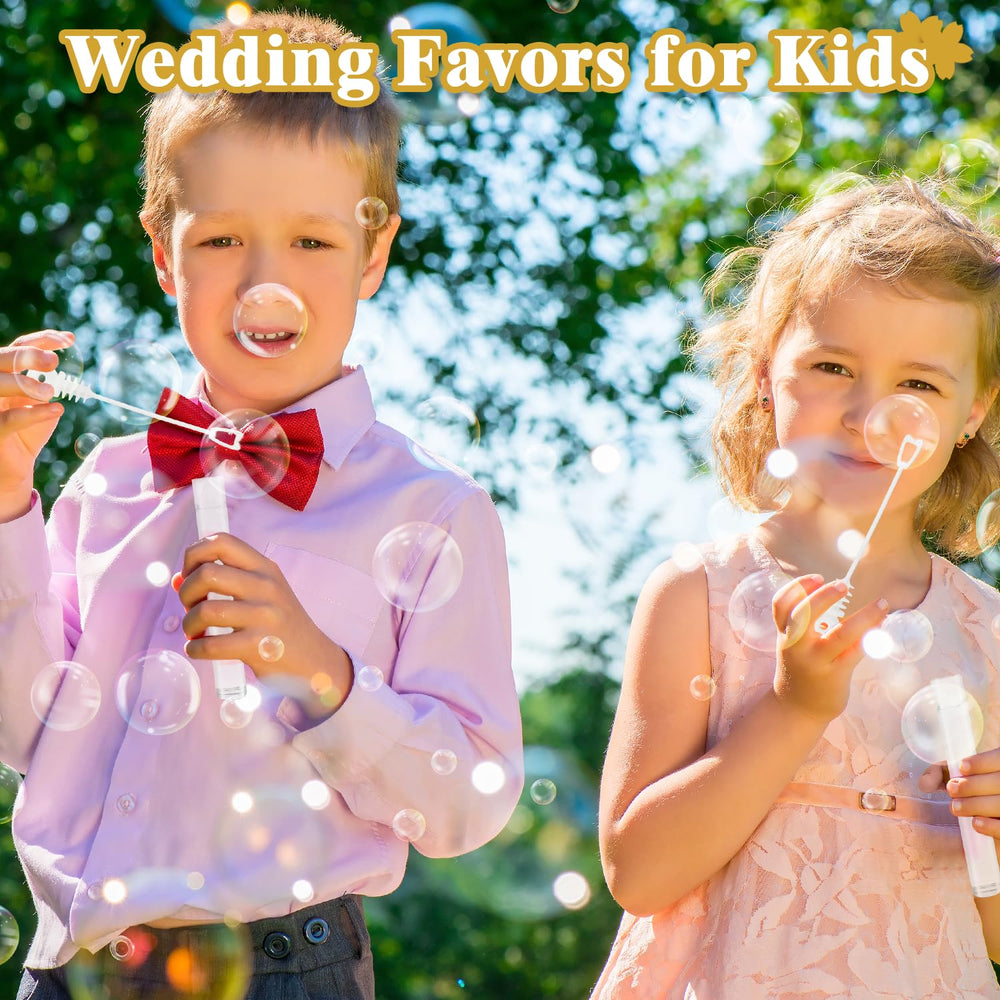Wondrus bubble wands for party favors enhance wedding photo moments