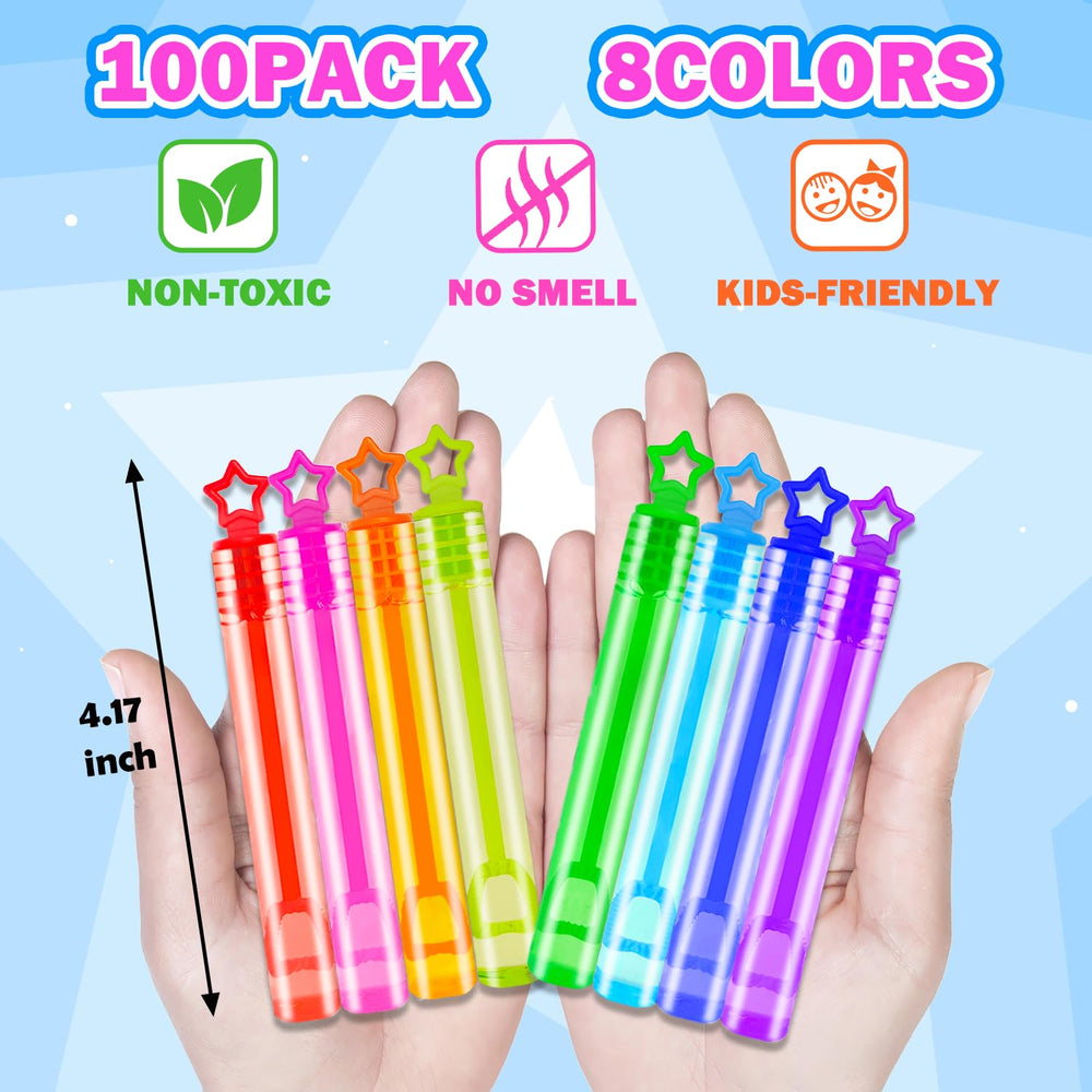 Wondrus pocket-sized bubble sticks sized 4.2 inches for easy toddler grip and on-the-go fun