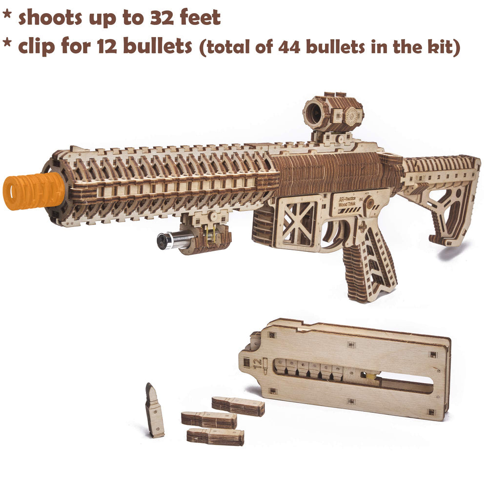 Wood Trick AR-T assembly guide supports step-by-step progress for DIY builders.
