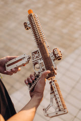 Wood Trick AR-T fuse element reveals inner mechanism during assembly.