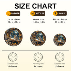 WOODBESTS Moonlit Owl puzzle precise edges for safe assembly