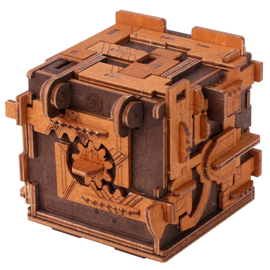 WOODEN.CITY Escape Room Puzzle Box assembly steps reveal precise craftsmanship