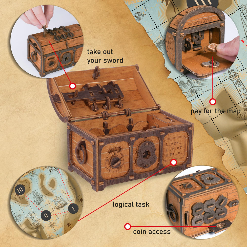 Compact finished size illustrates desk or shelf display potential.