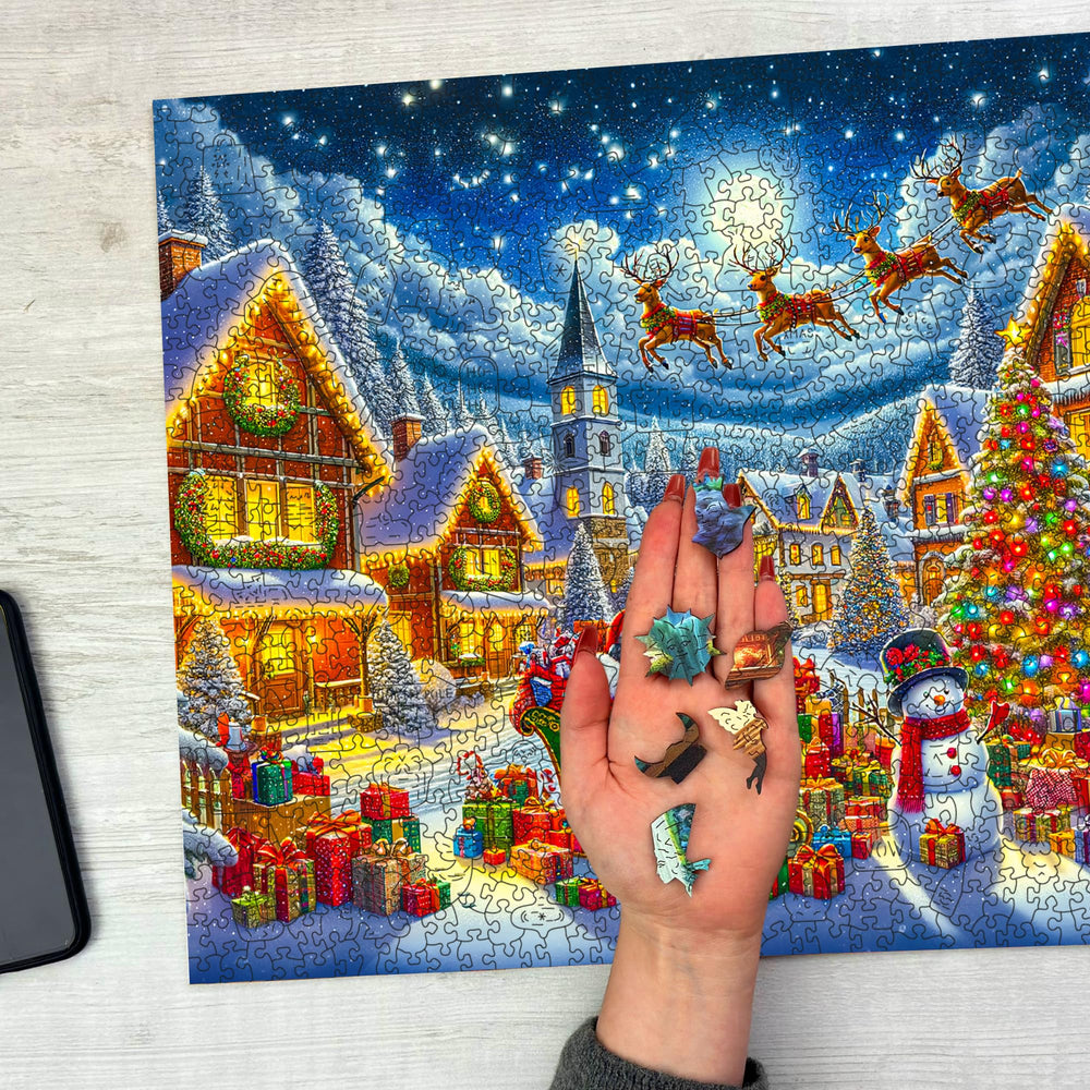 WOODEN.CITY winter relaxation activity ideal for quiet evenings