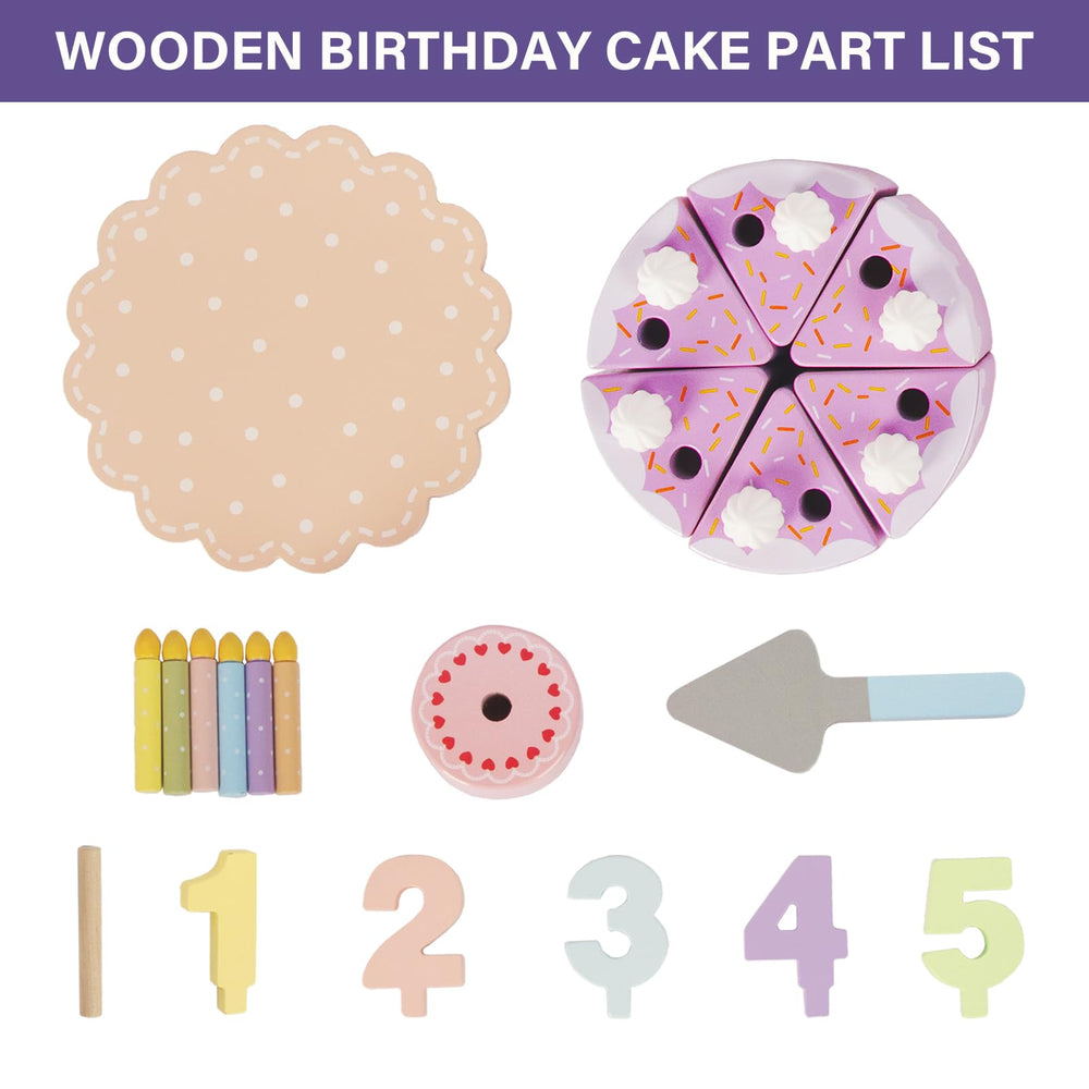 WoodenEdu Montessori learning toy for interactive kitchen pretend play.