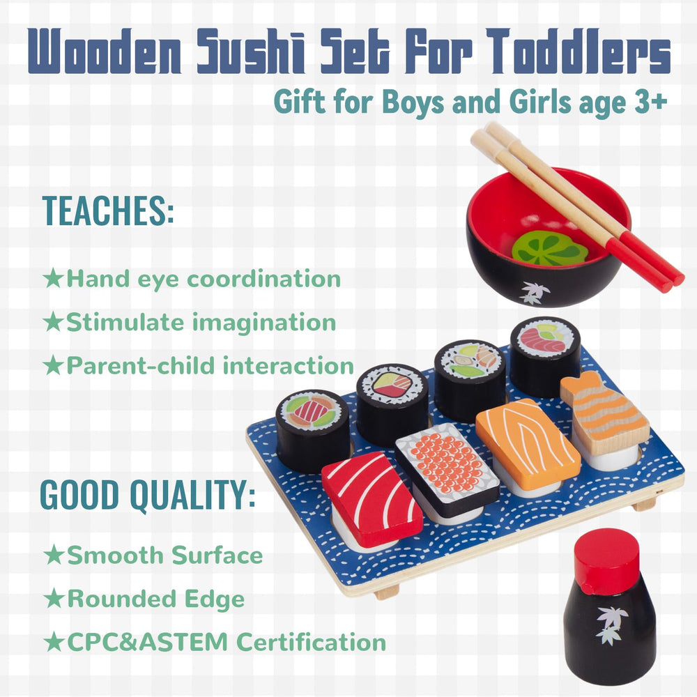 WoodenEdu sauce and mustard dishes enhance realistic role-play experiences.