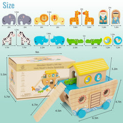 WOODENFUN Noah's Ark boarding ladder accessory for entry play