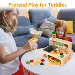 Wooderma foldable storage design makes cleanup quick and compact for families.